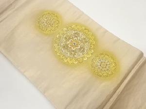 金彩螺鈿華紋模様名古屋帯